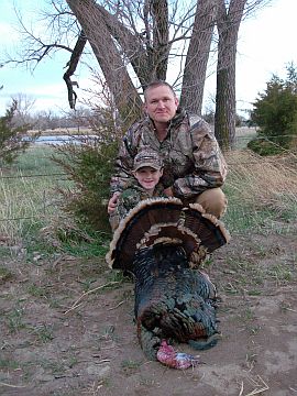 Brett and Kyle are all smiles with a nice mature tom.